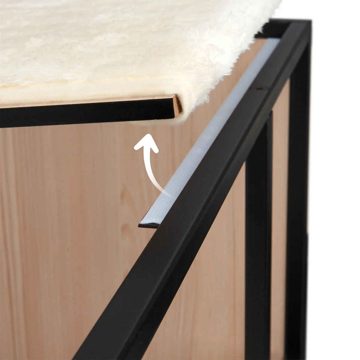 catit Vesper Patio Kratzbaum groß 115 x 21,5 x 48cm
