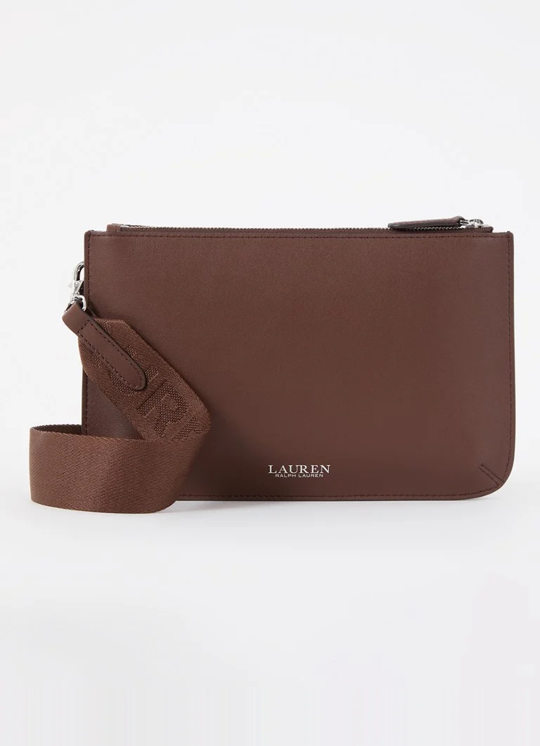 Ralph Lauren Landyn kožna torba preko tijela