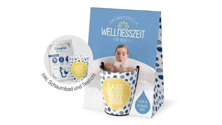Geschenk für Dich Wellnesszeit Lass es dir gut gehen