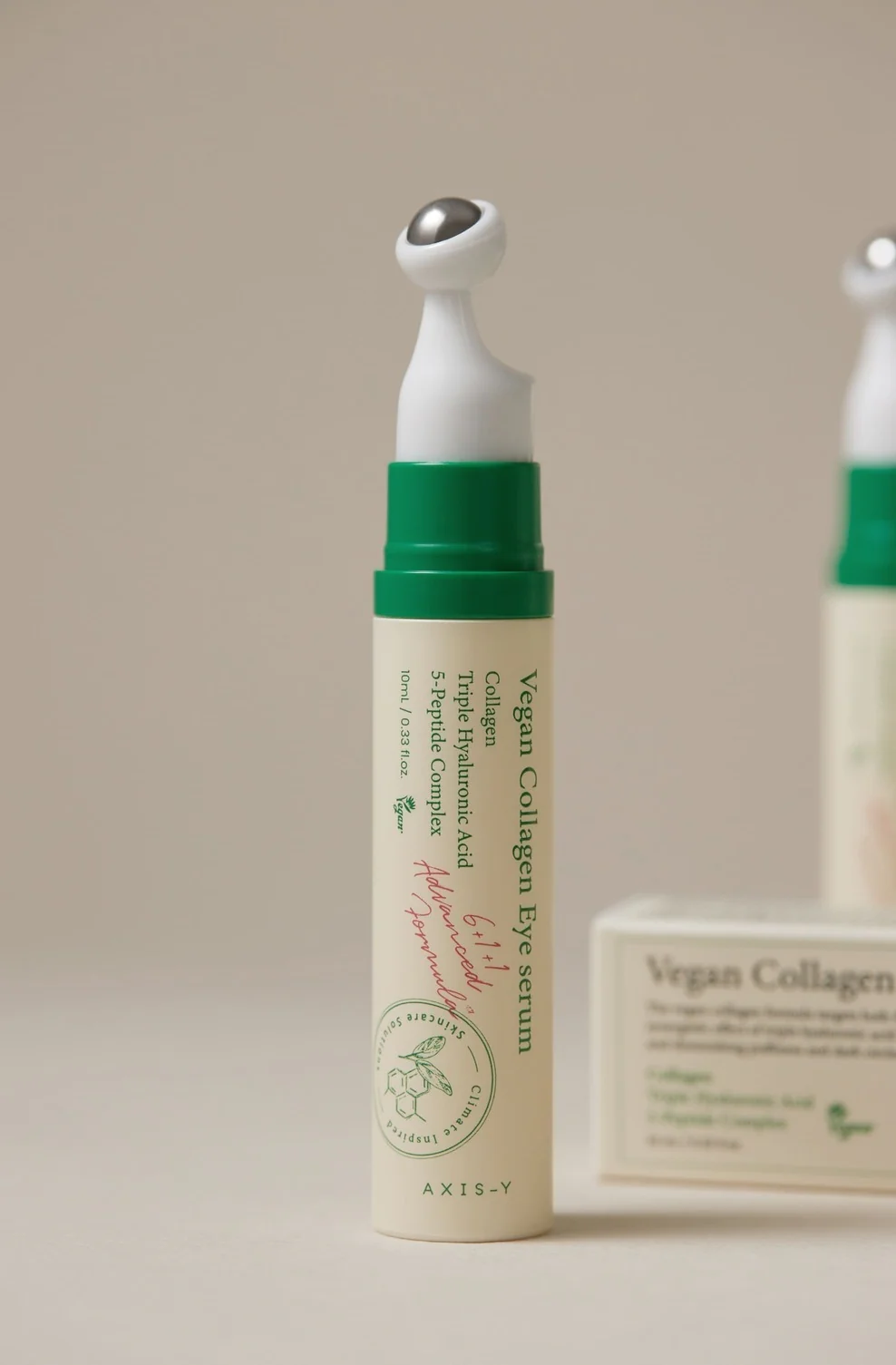 6+1+1 veganiškas kolageno paakių serumas – nuo raukšlių paakių sričiai