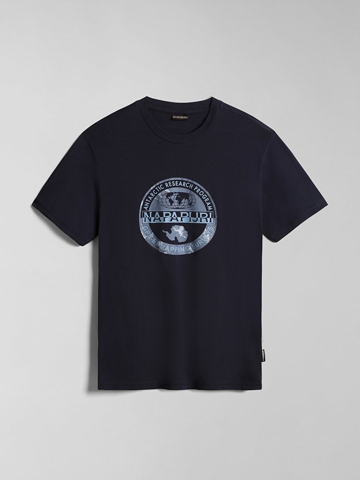 Napapijri Shirt in Dunkelblau günstig kaufen