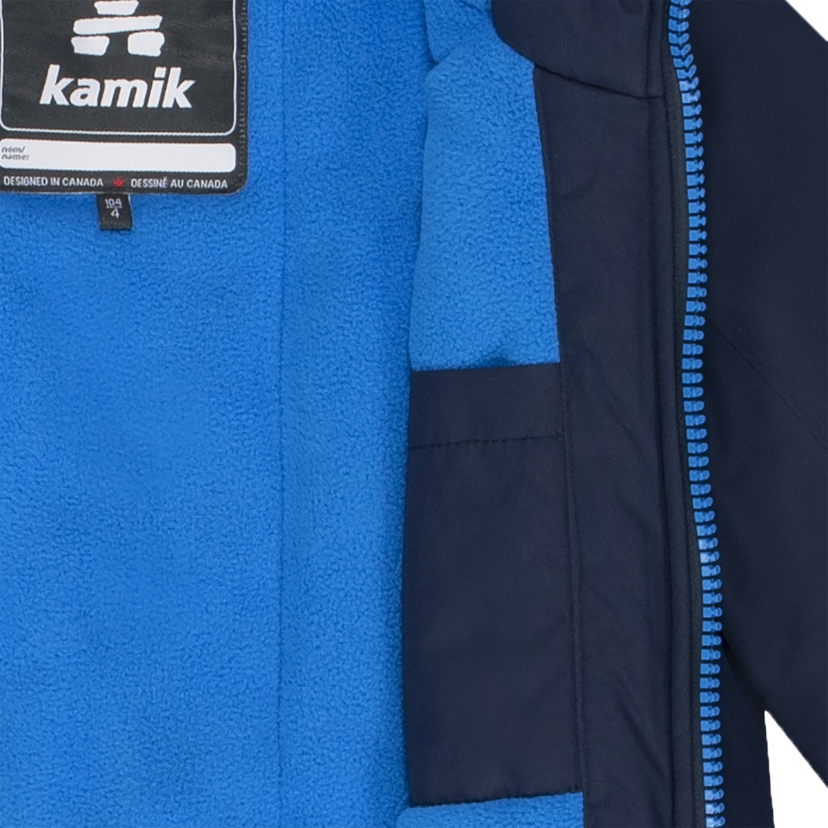 Kamik FINN Winterjacke blau