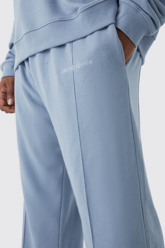 Plus lockere Jogginghose mit geteiltem Saum