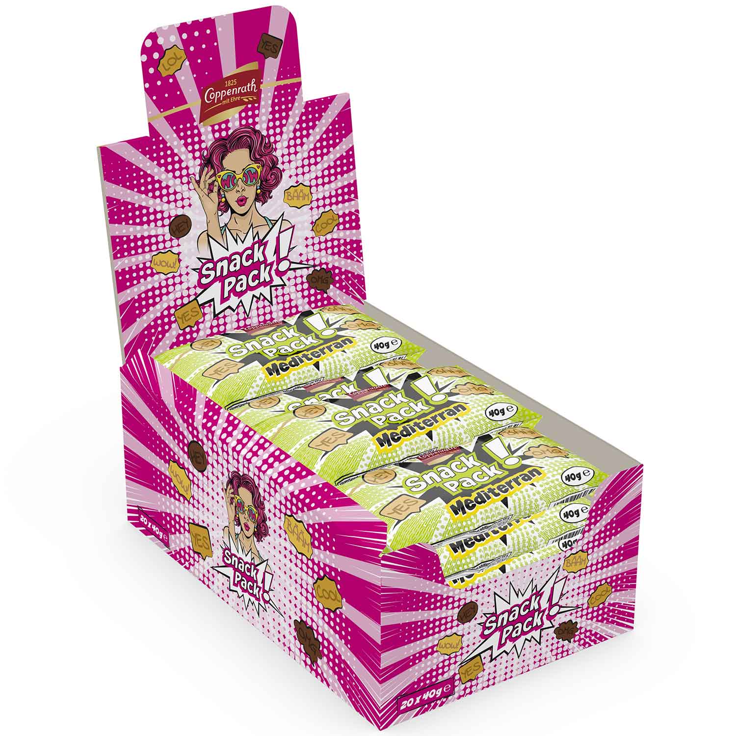 Coppenrath Snack Pack Mediterran 40g (MHD 28.02.2024)