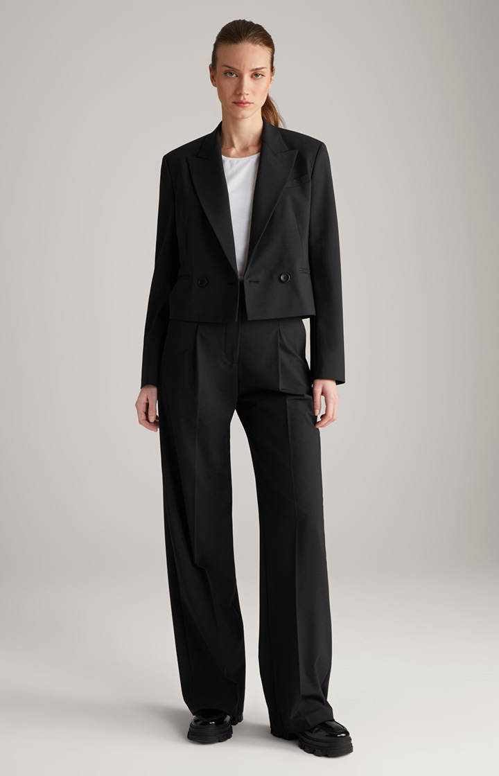 Kurz-Blazer in Schwarz