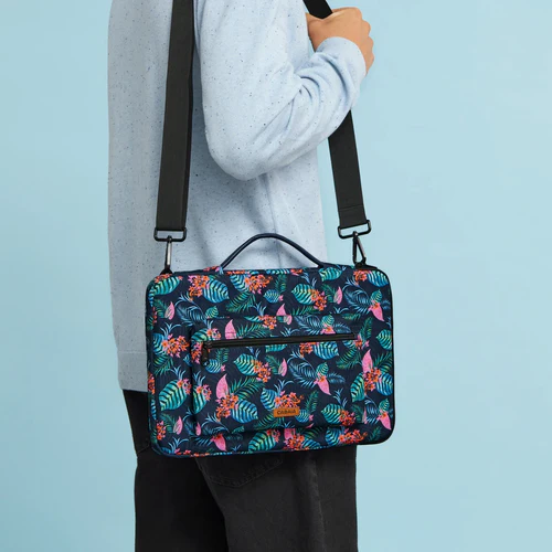 Le Centre 13/14 inch blue laptop sleeve