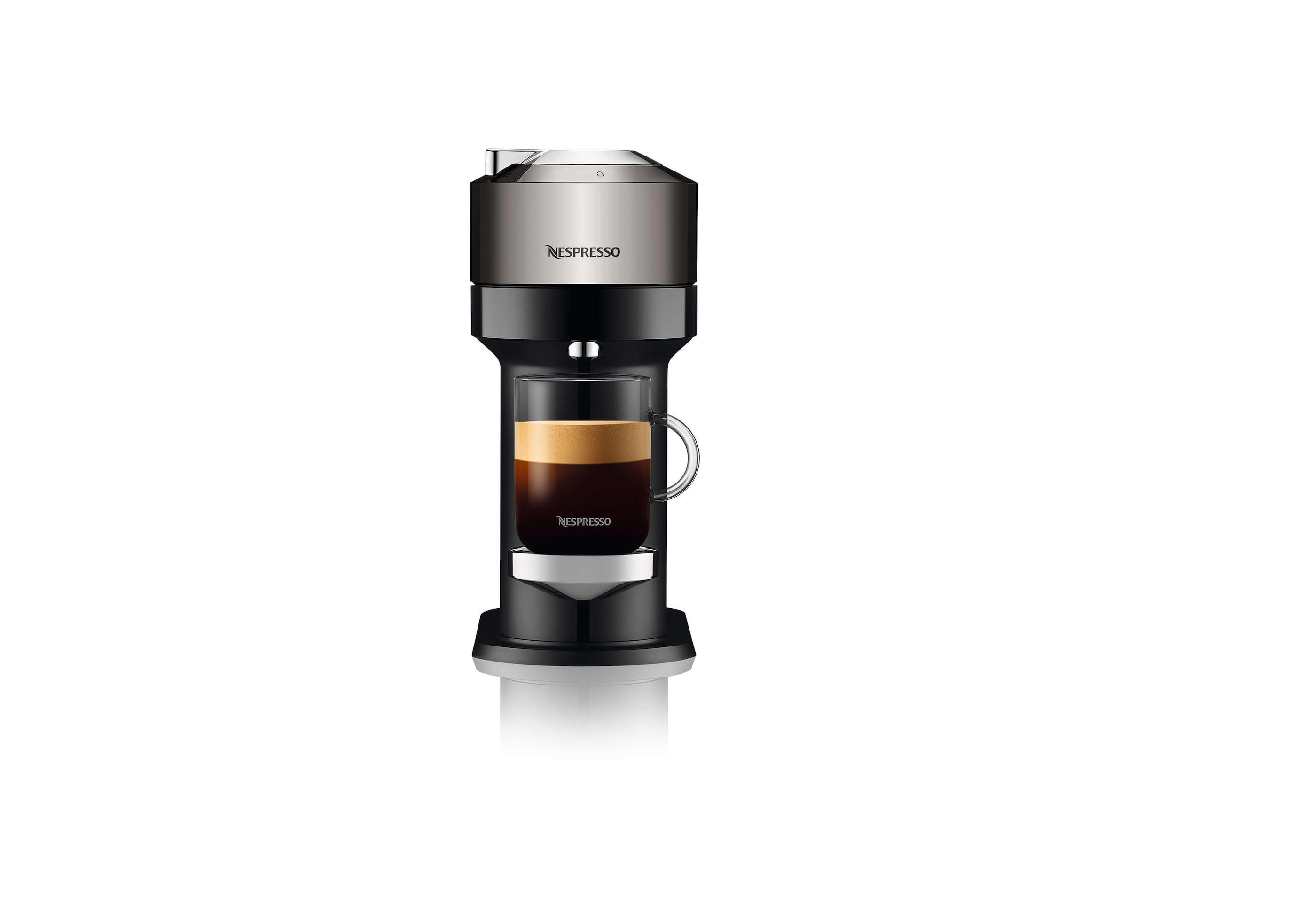 Nespresso Vertuo Next Deluxe Pure Chrome Intense