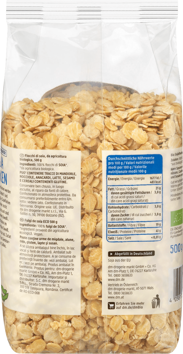 Sojaflocken, 500 g