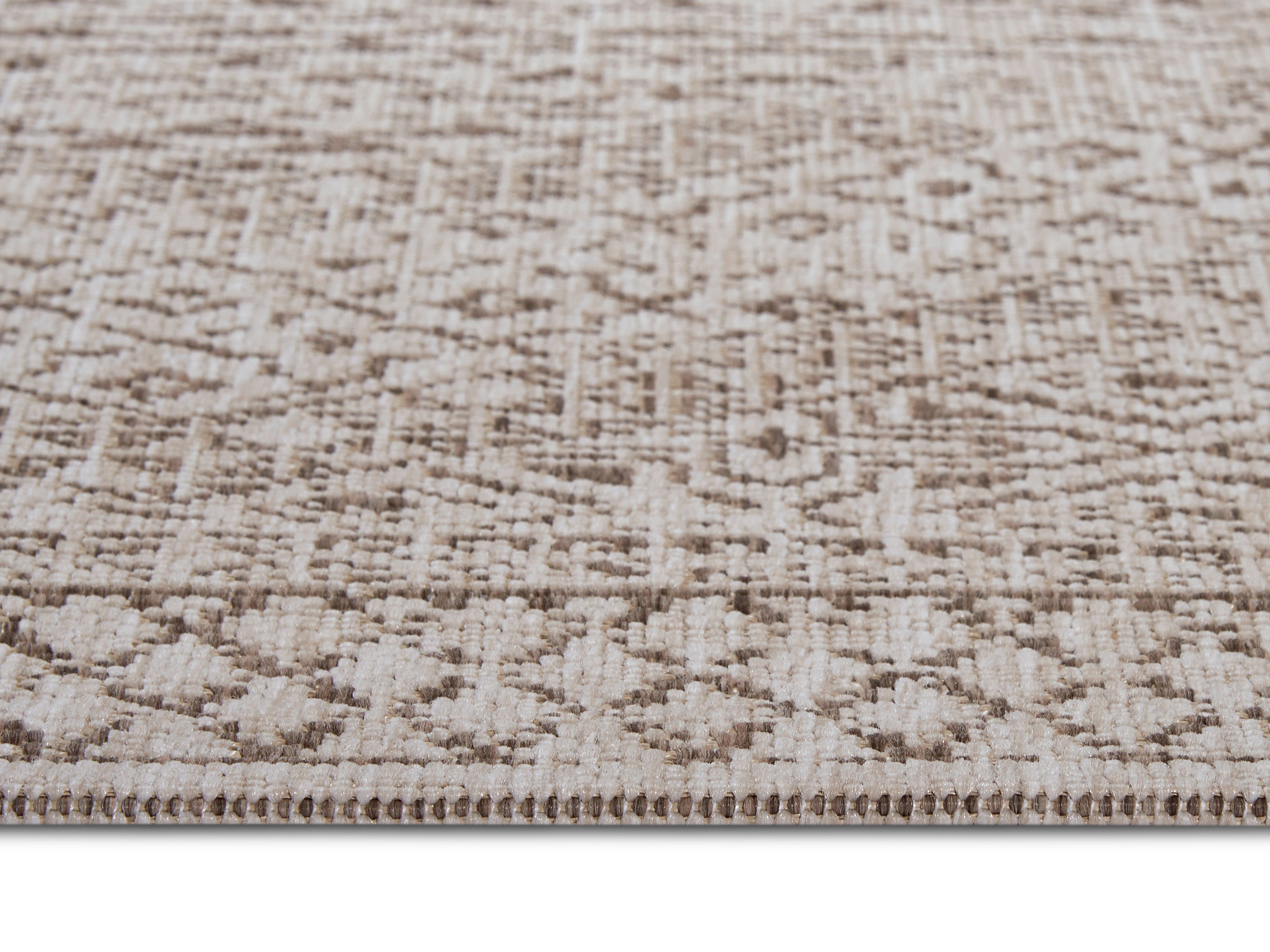 Teppich Sophie, freundin Home Collection, rechteckig, Höhe: 3 mm, In-& Outdoor, Teppich, Wetterfest, Balkon, Garten, Wohnzimmer, Modern