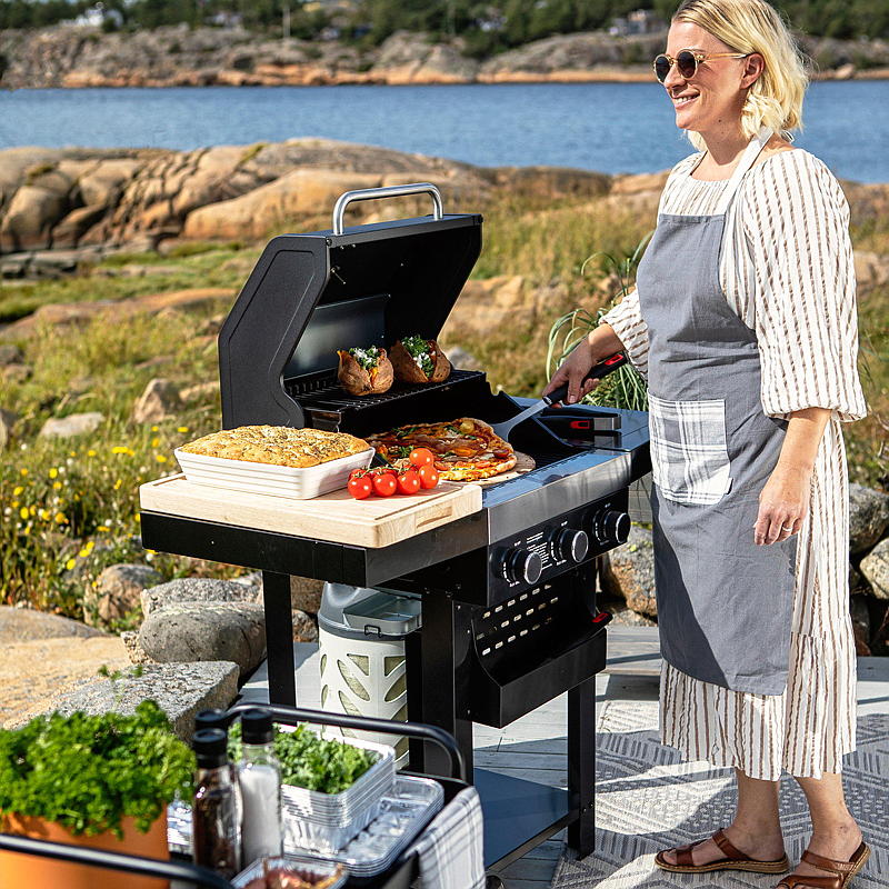 BBQ KING Gassgrill BBQ King 3 brennere