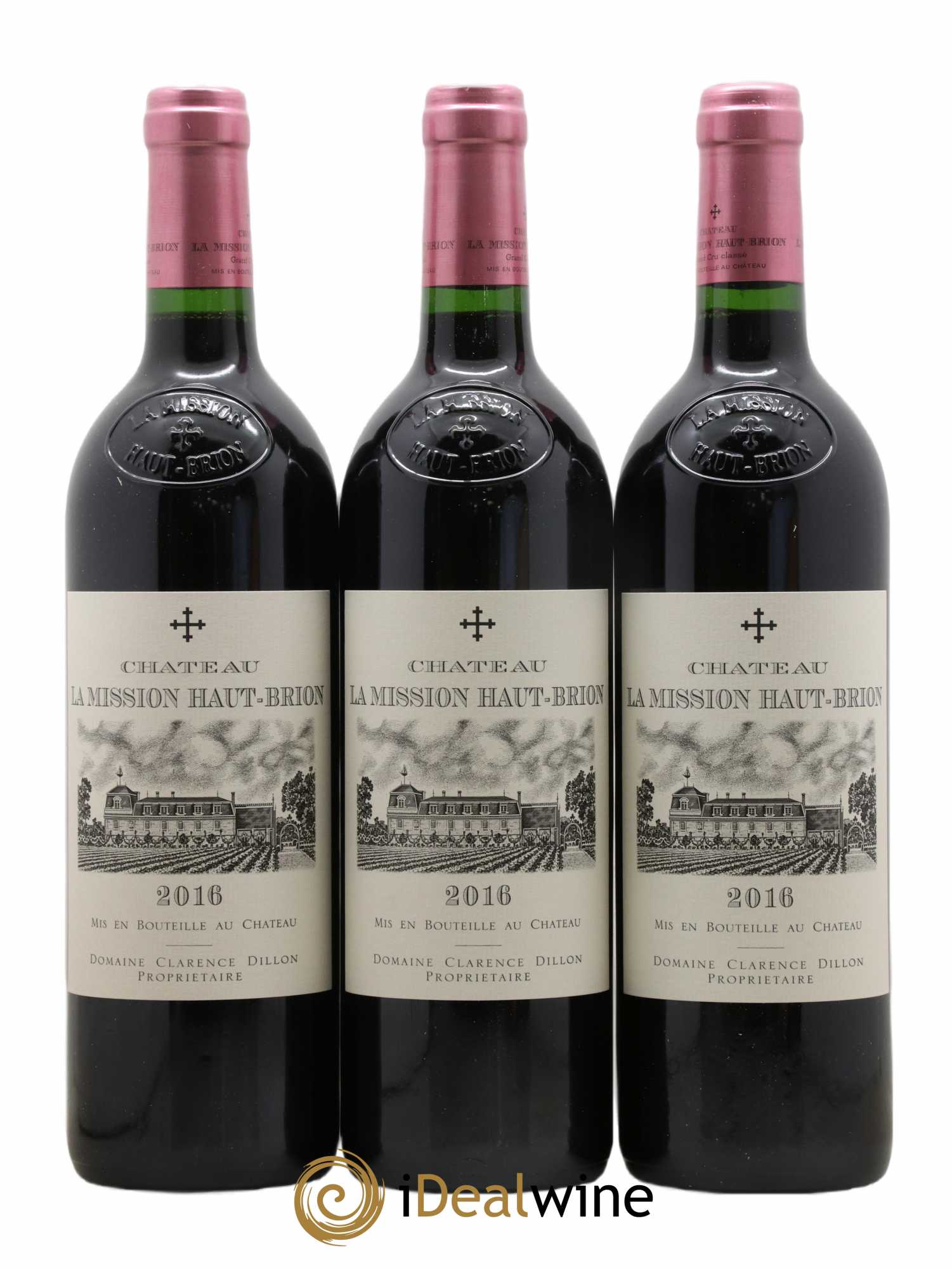 Château La Mission Haut-Brion Cru Classé de Graves  2016 - Lot de 6 Bouteilles