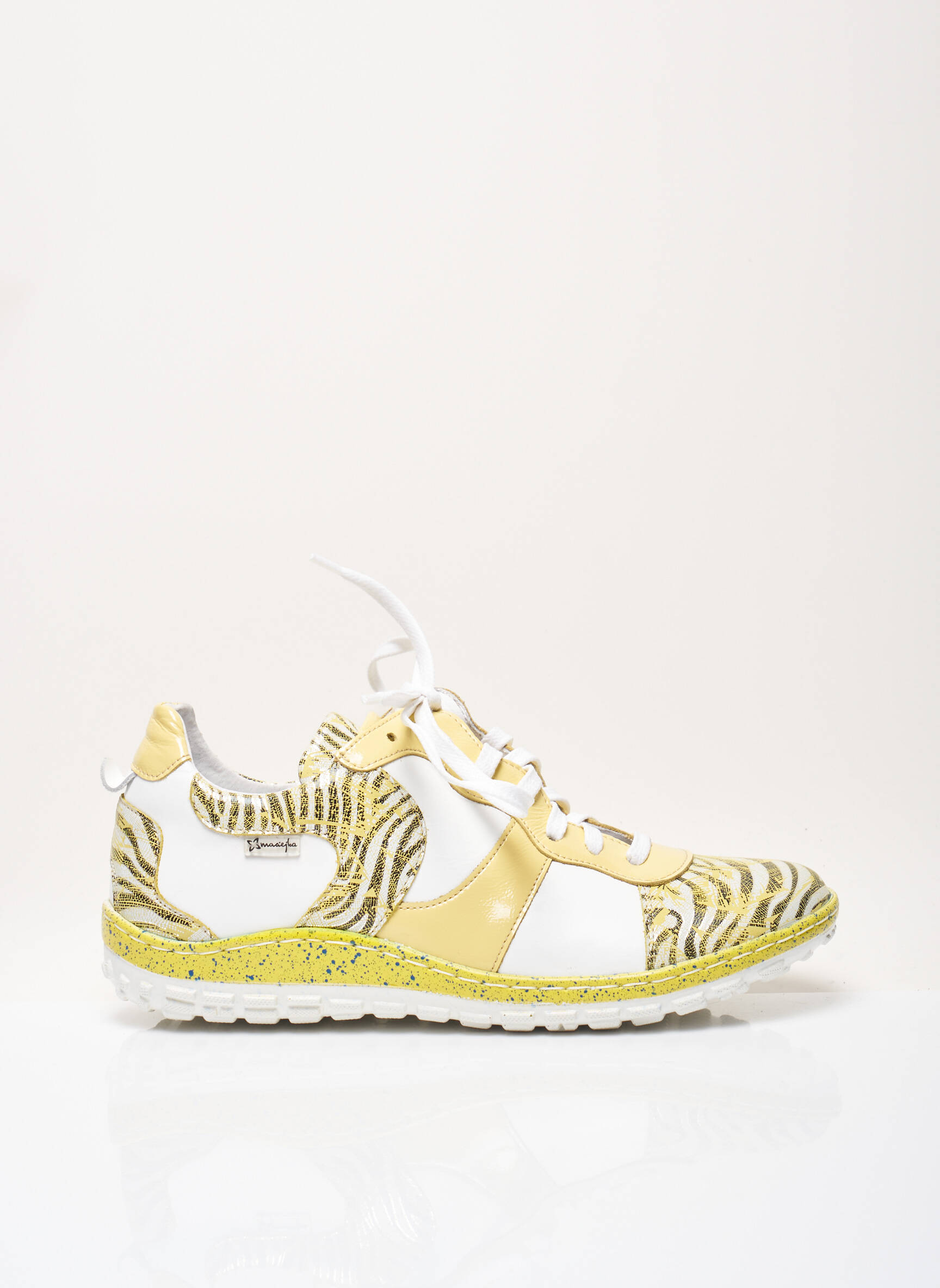 Maciejka Obuwie Baskets Femme couleur jaune