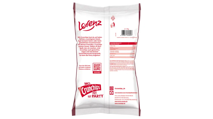 Lorenz Crunchips Western Style 150 g
