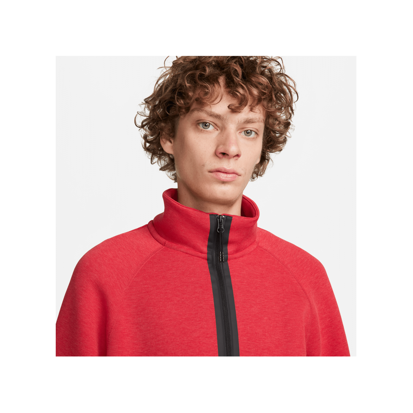 Nike Tech Fleece HalfZip Sweatshirt Rot F672