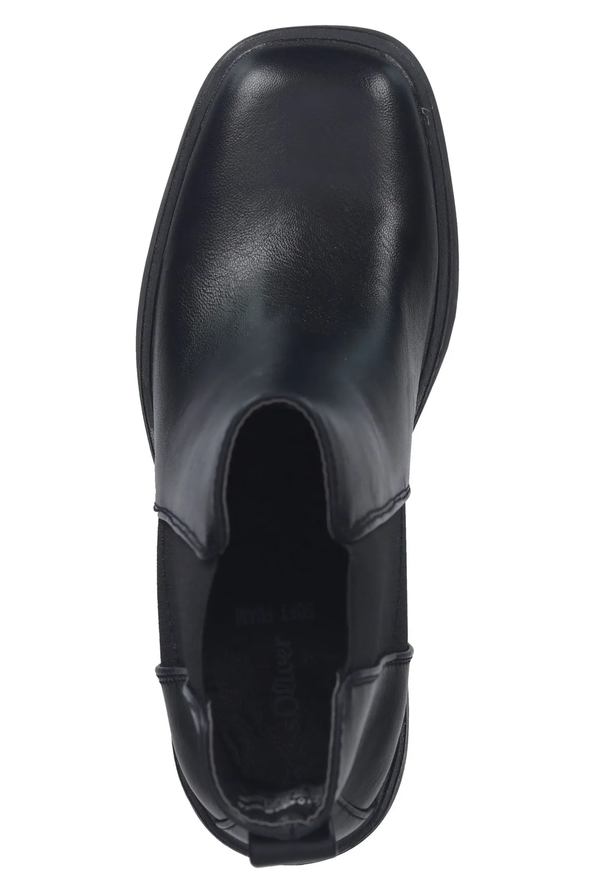 s.Oliver  Stiefelette - Schwarz - Blockabsatz