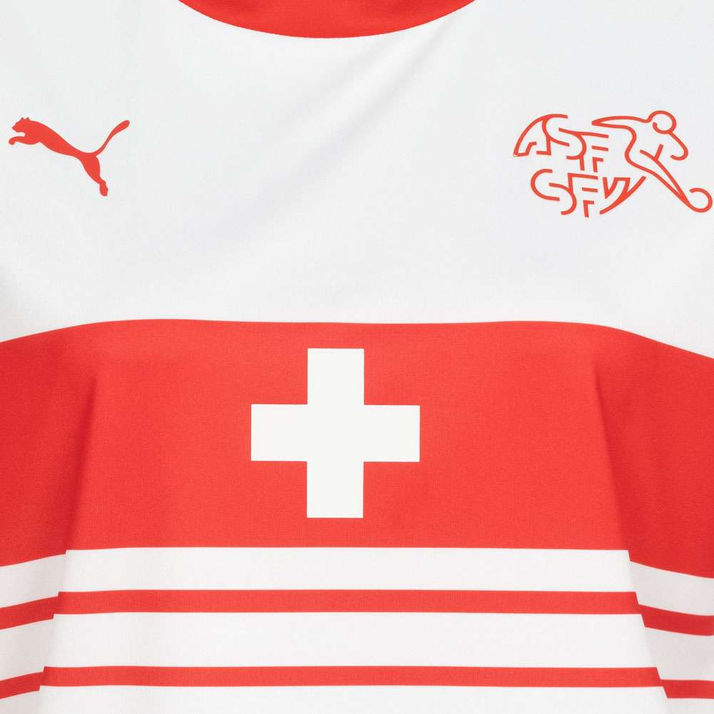 Schweiz PUMA Damen Auswärts Trikot 750169-02