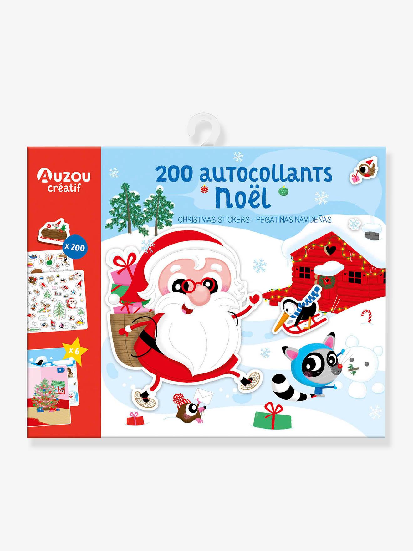 Ma Pochette de 200 Autocollants de Noël