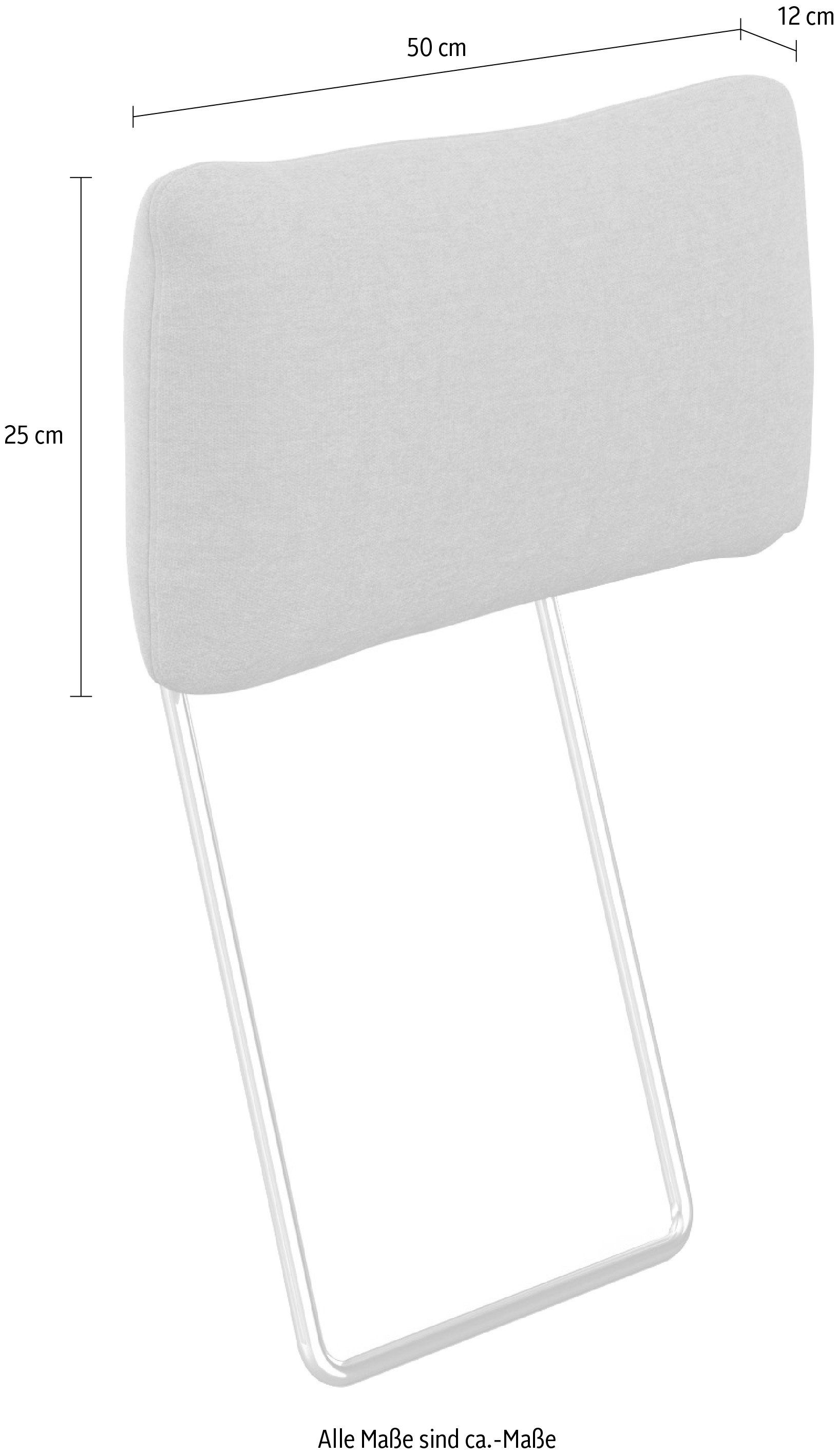 Home affaire Kopfstütze Vision, (Set, 2 Stk), passend zur Polsterserie 