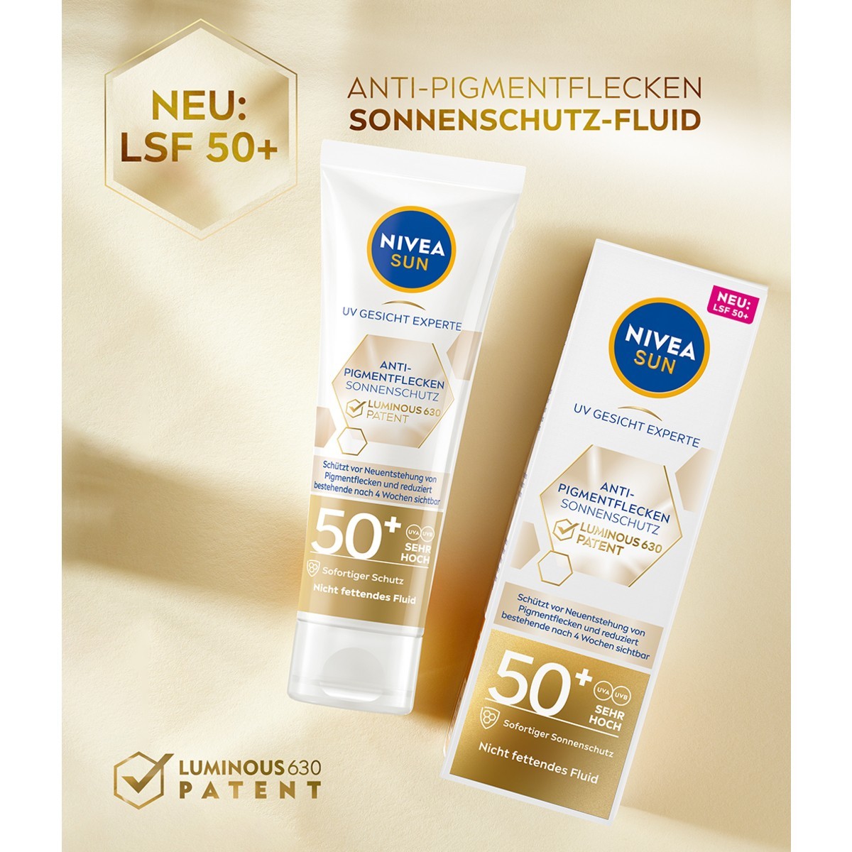 UV Gesicht Luminous630® Anti Pigmentflecken Sonnenschutz