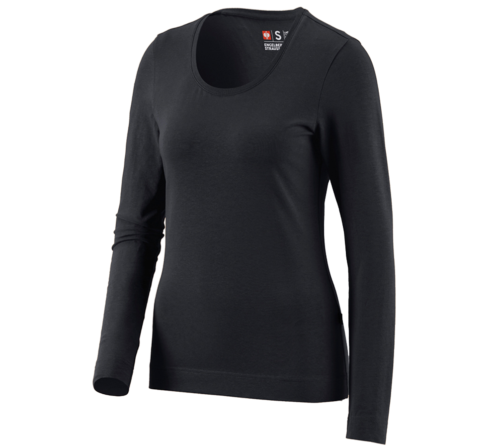 e.s. Longsleeve cotton stretch, Damen