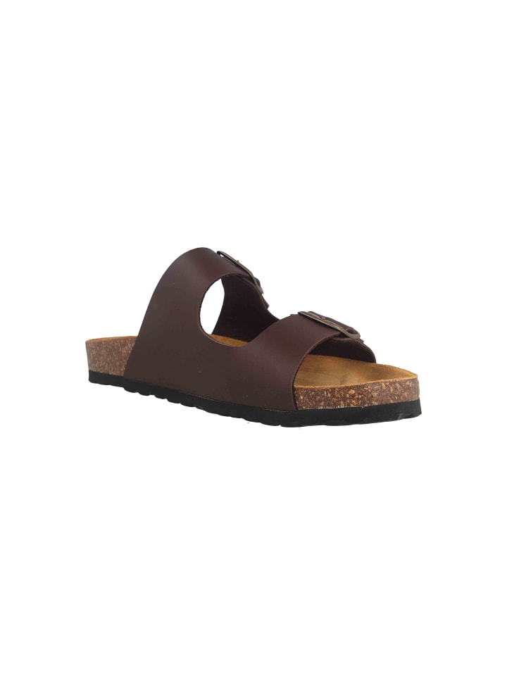 Lico Pantoletten in Braun günstig kaufen