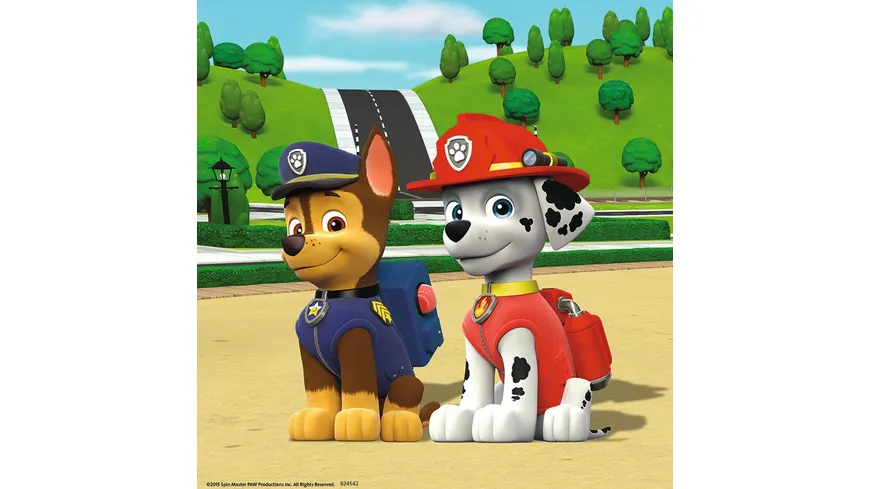 Ravensburger Puzzle - Paw Patrol, 3 x 49 Teile