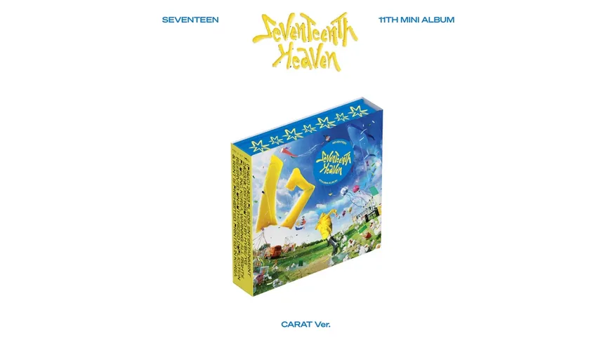 11TH Mini Album 'seventeenth Heaven' (Carat Ver.)