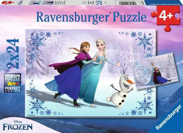 Kinderpuzzle ab 4 Jahren - Schwestern für immer - 24 Teile