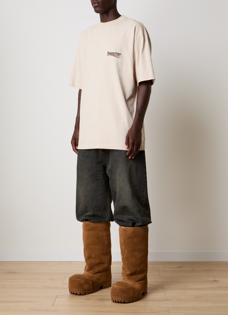 Balenciaga Alaska boot in calf suede