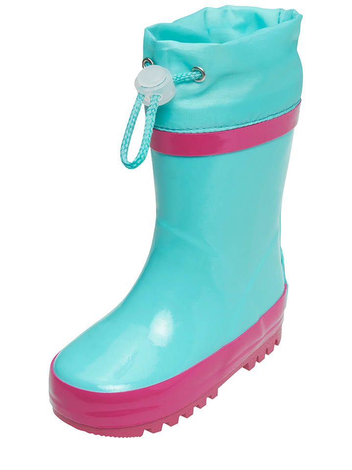 Playshoes Gummistiefel in Türkis/ Pink günstig kaufen