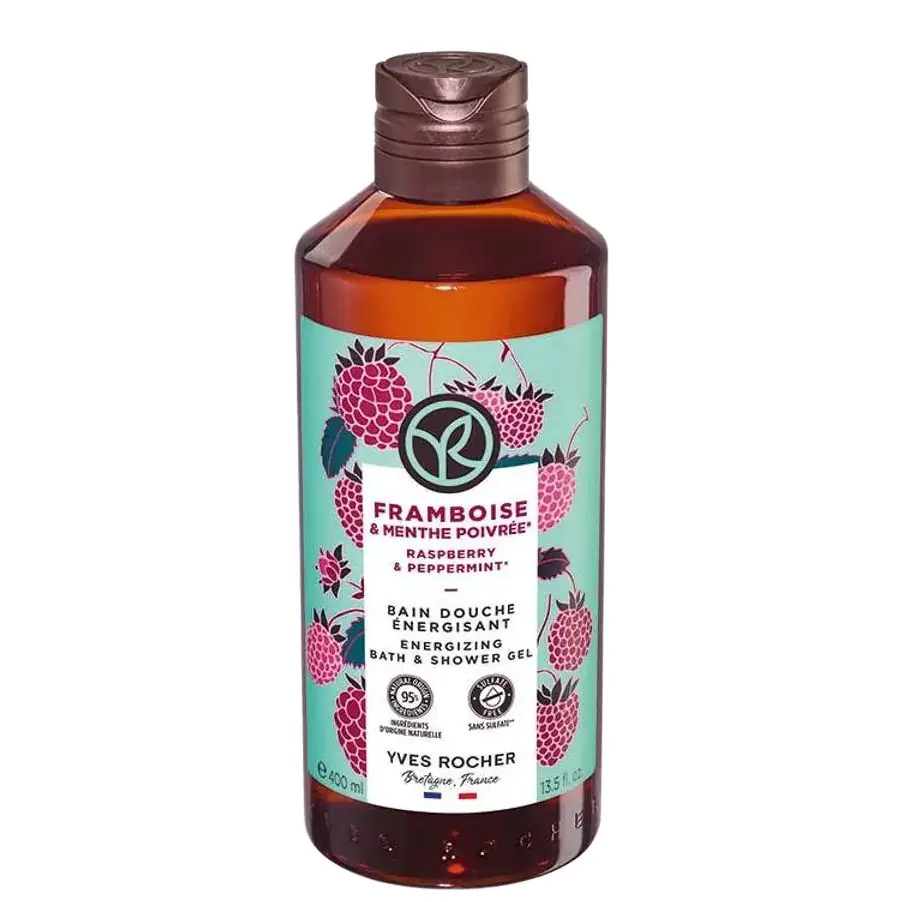 Yves Rocher Bain de Nature aviečių ir mėtų dušo ir vonios želė