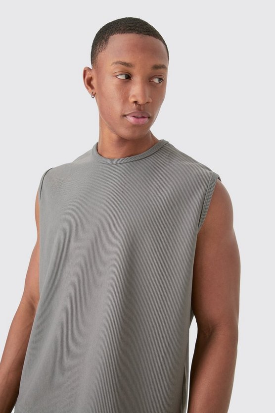 Slim-Fit Ottoman Tanktop