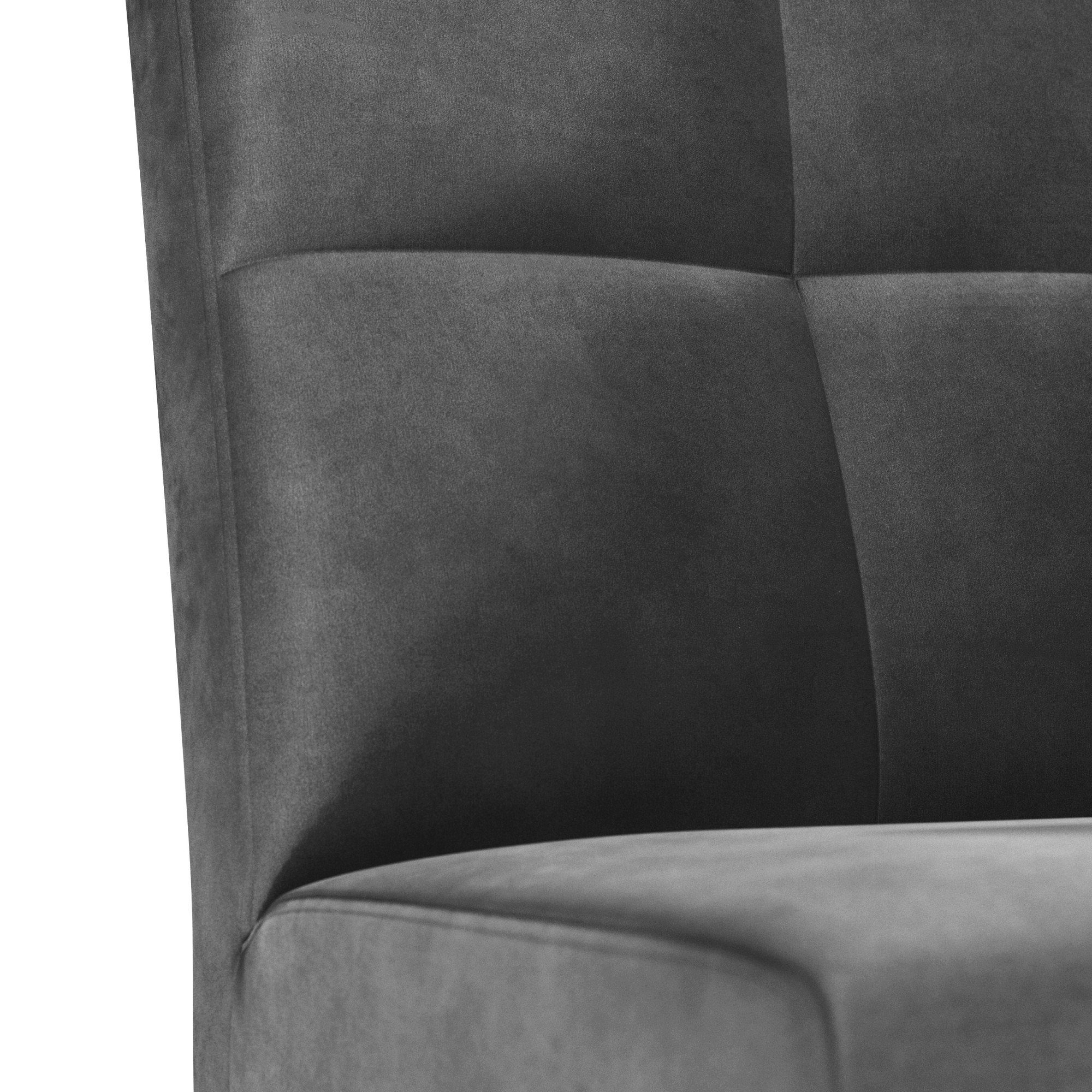 Home affaire 4-Fußstuhl Elda (Set, 2 St), 2 verschiedenen Bezugsqualitäten, mehrere Farbvarianten, Sitzhöhe 51cm