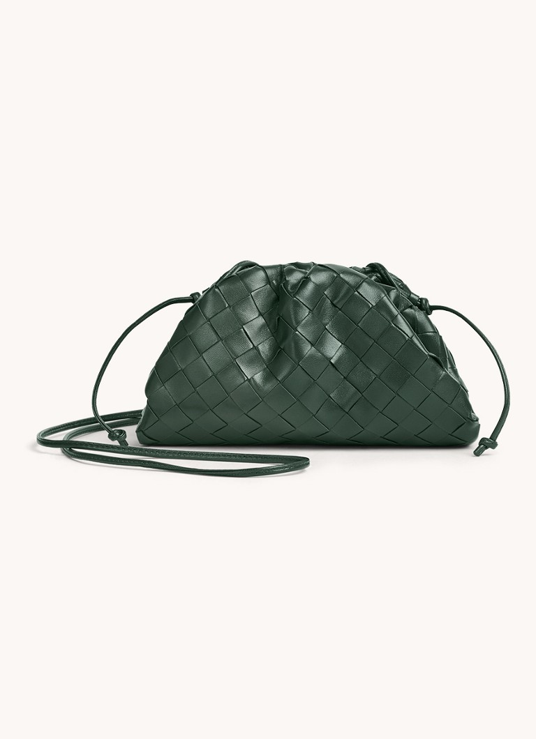 Bottega Veneta Mini kvačilo od jagnjeće kože