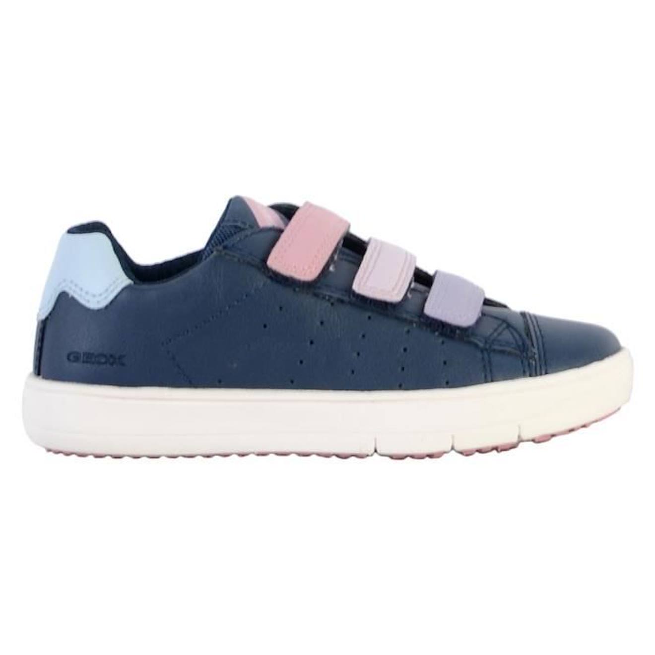 Basket à Scratch Enfant Geox Silenex bleu