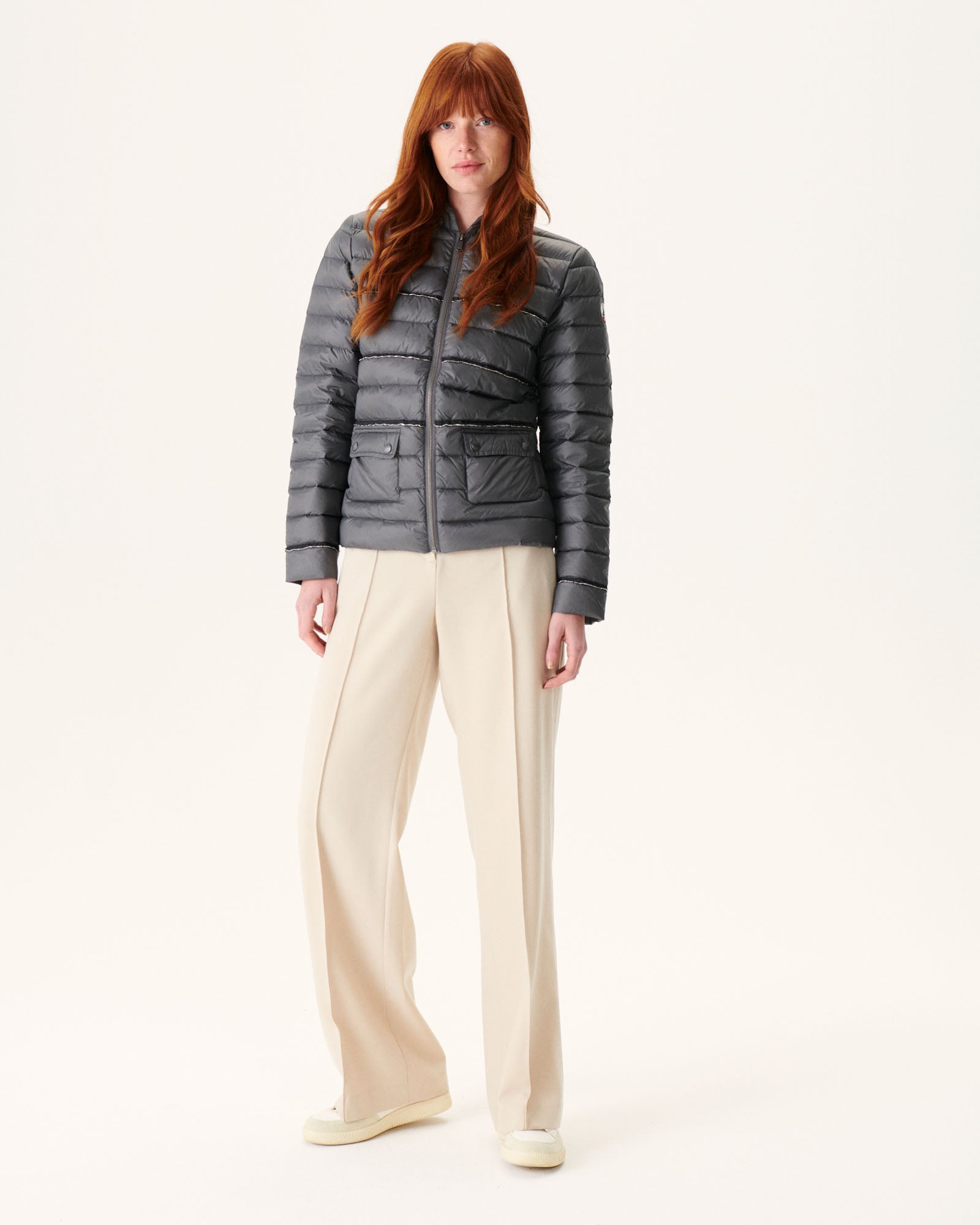 Veste courte légère Anthracite Andorra