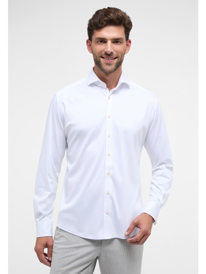 Eterna Hemd MODERN FIT in weiß günstig kaufen