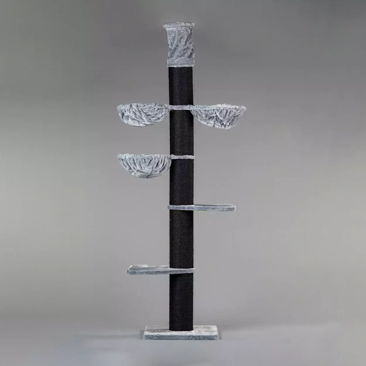 RHR Quality Kratzbäume RHR Quality Kratzbaum Maine Coon Tower grau/ schwarz