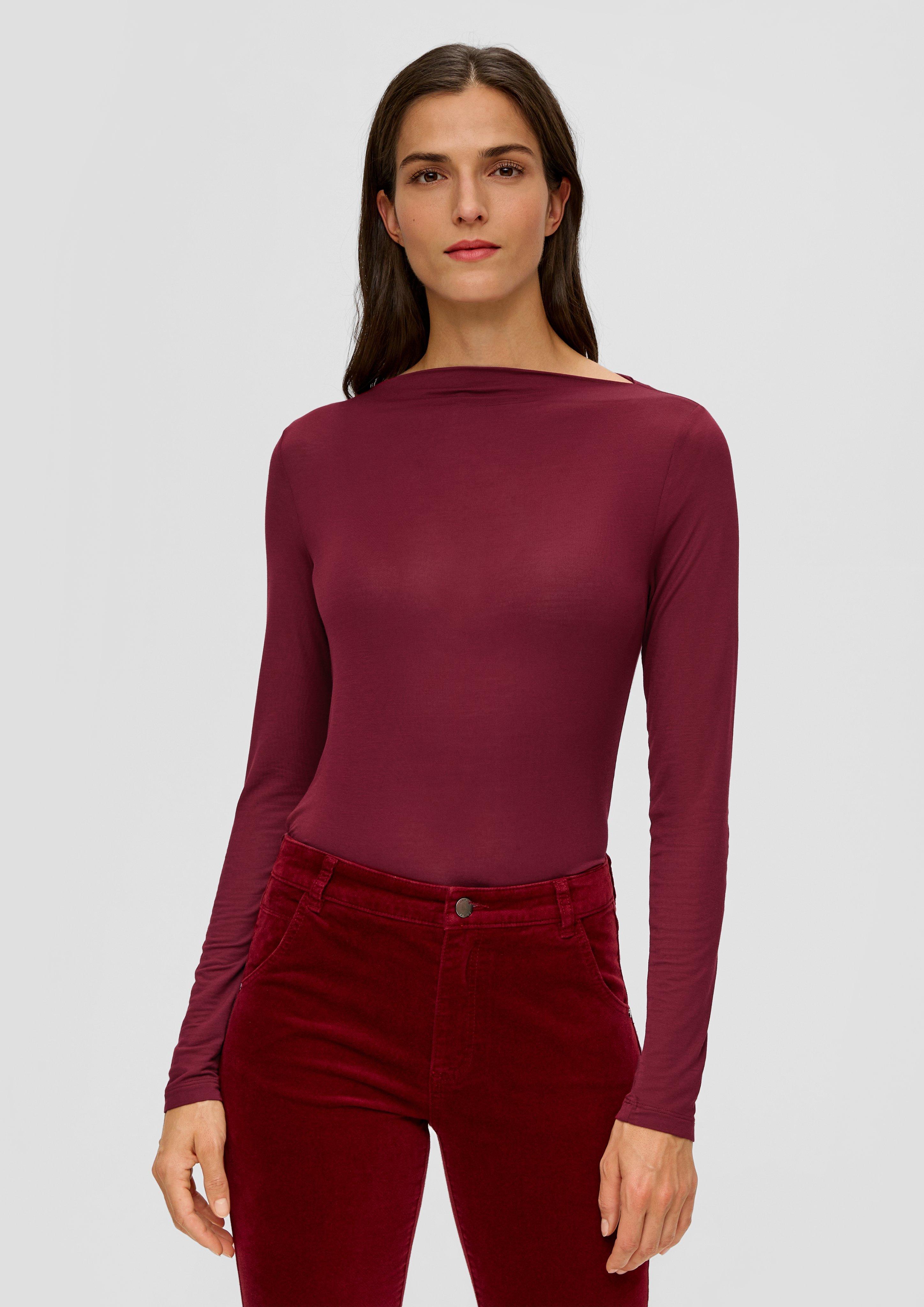 Leicht durscheinendes Longsleeve  2139622-3871