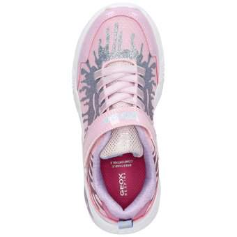 Geox B Assister Girl Sneaker in rosa