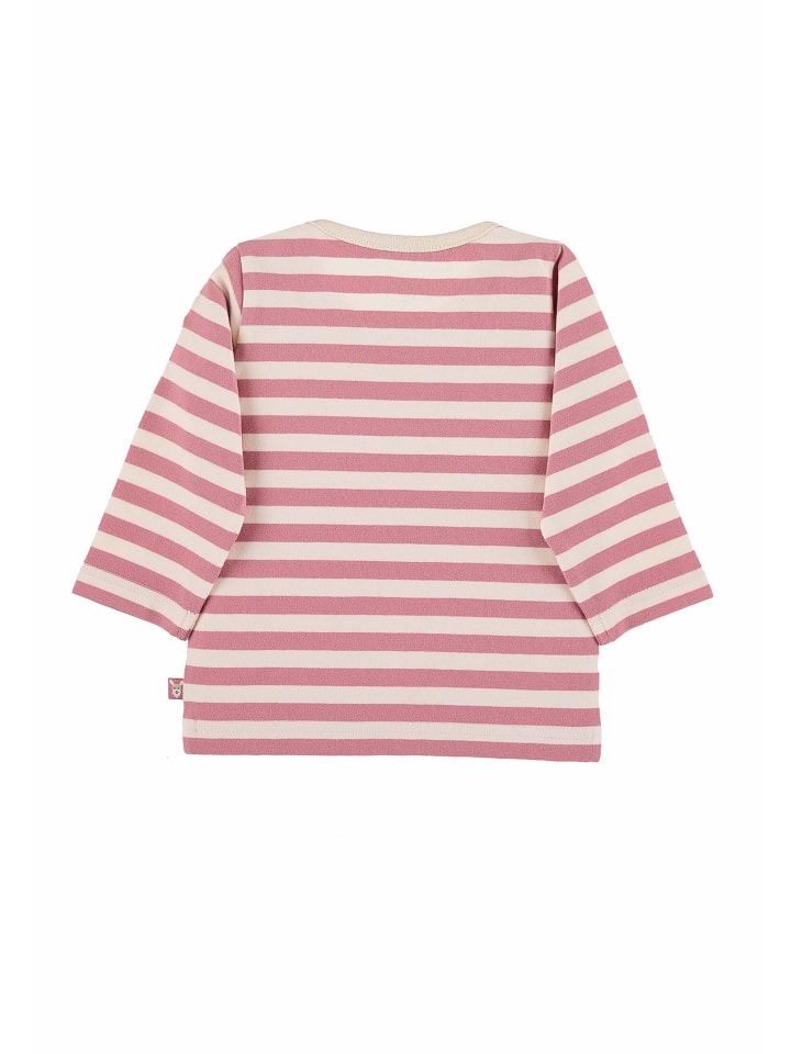 Sterntaler GOTS Langarmshirt gestreift in rosa günstig kaufen