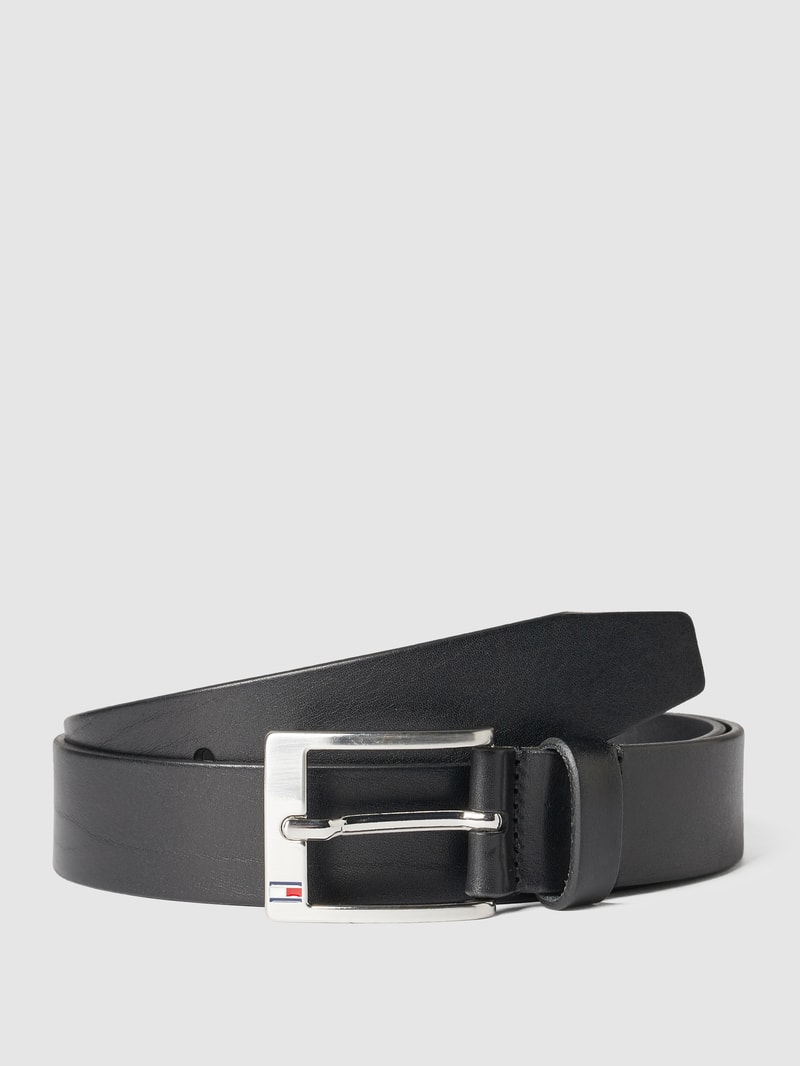 New Aly Ledergürtel in schwarz