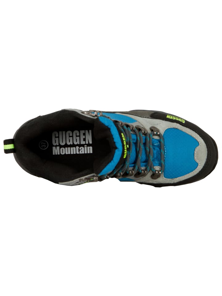 GUGGEN MOUNTAIN Wanderschuhe Uni in Blau günstig kaufen