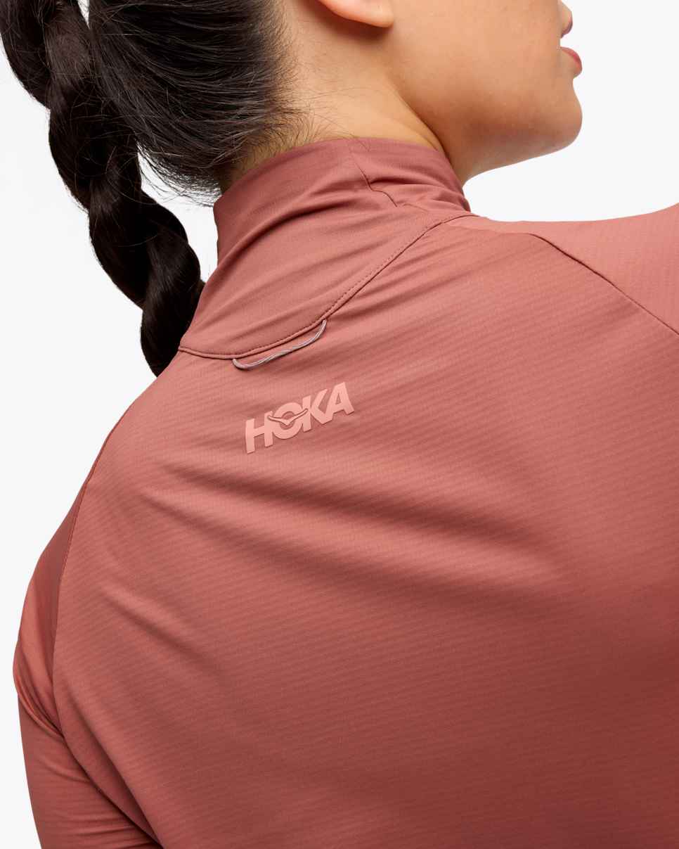 GlideTech Quarter Zip Rouge