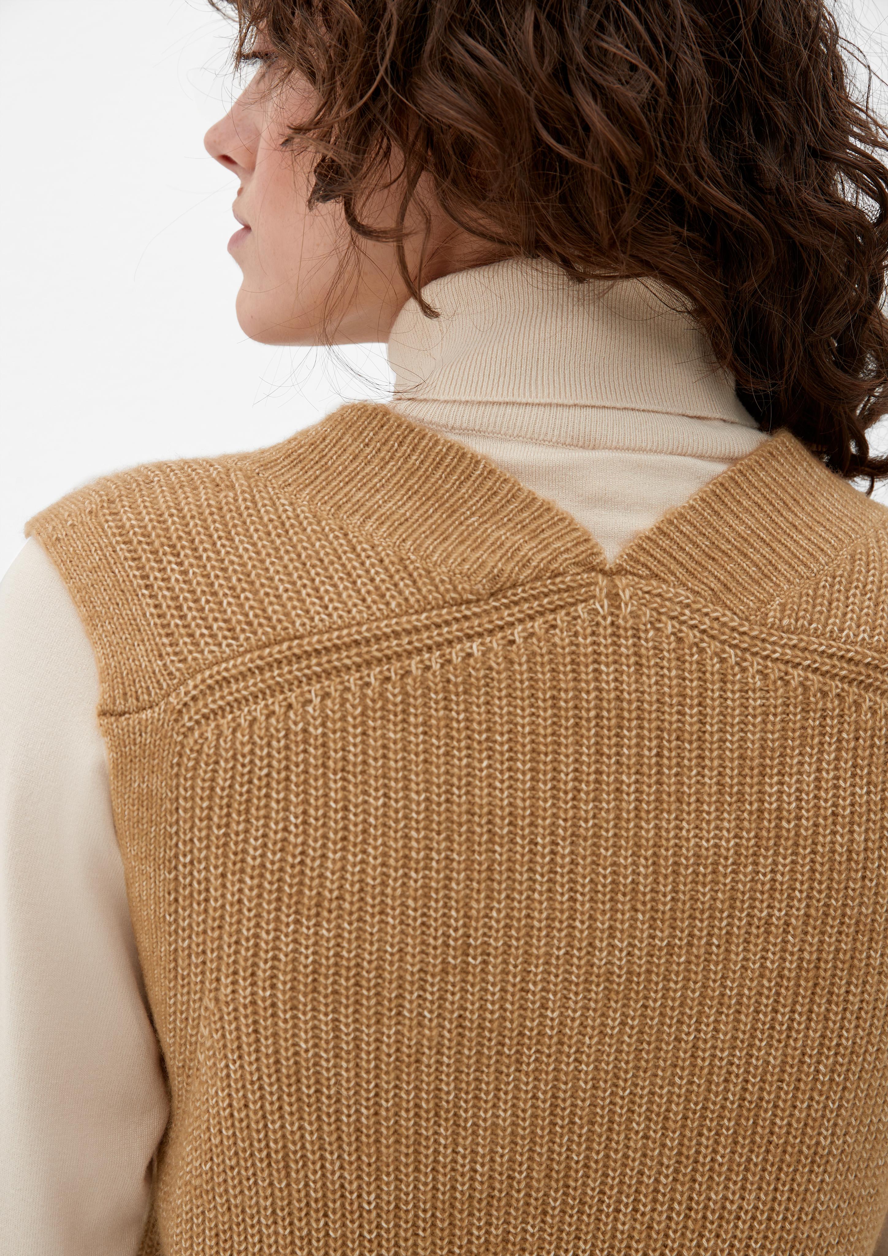 Strickpullunder mit V-Ausschnitt  2124205-8469