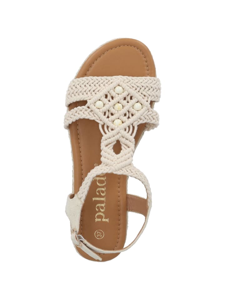 palado Riemchensandalen in Beige günstig kaufen