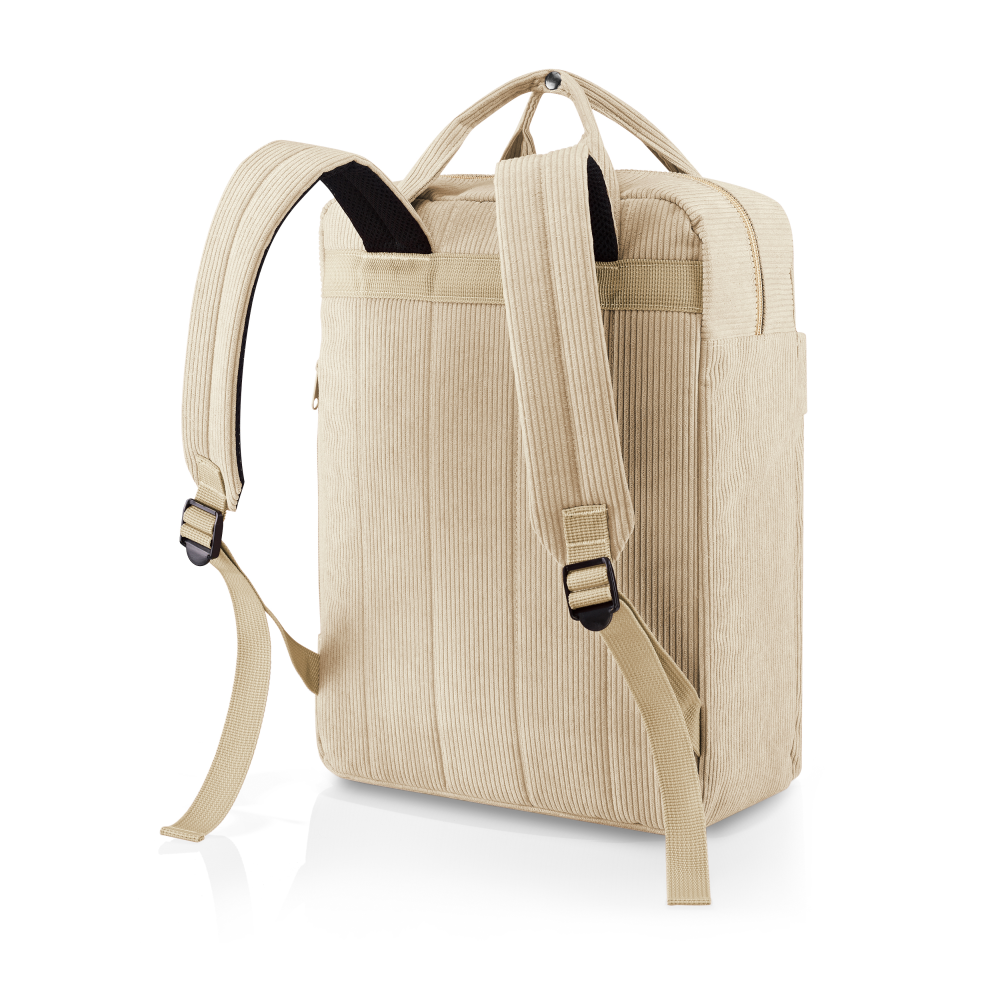 Allday Backpack M cord sand