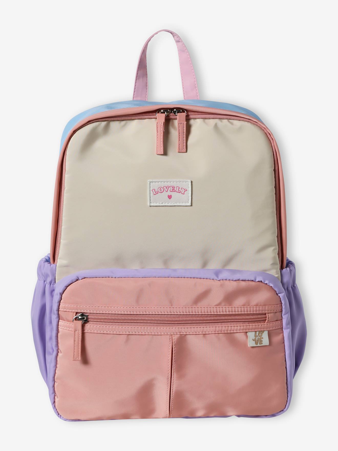 Vertbaudet Mädchen Retro-Rucksack - lila