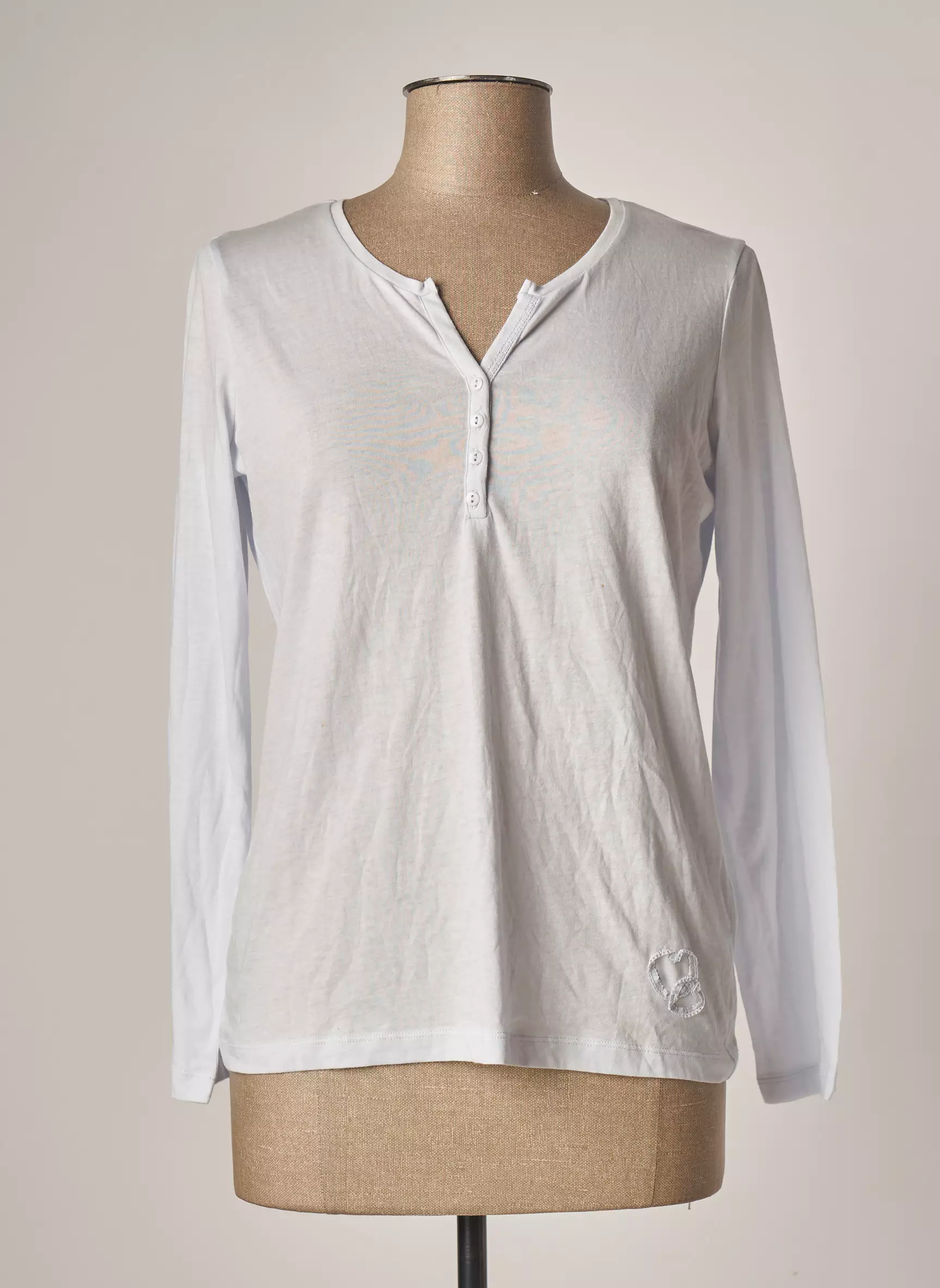 Terre Mer Tshirts Femme couleur gris