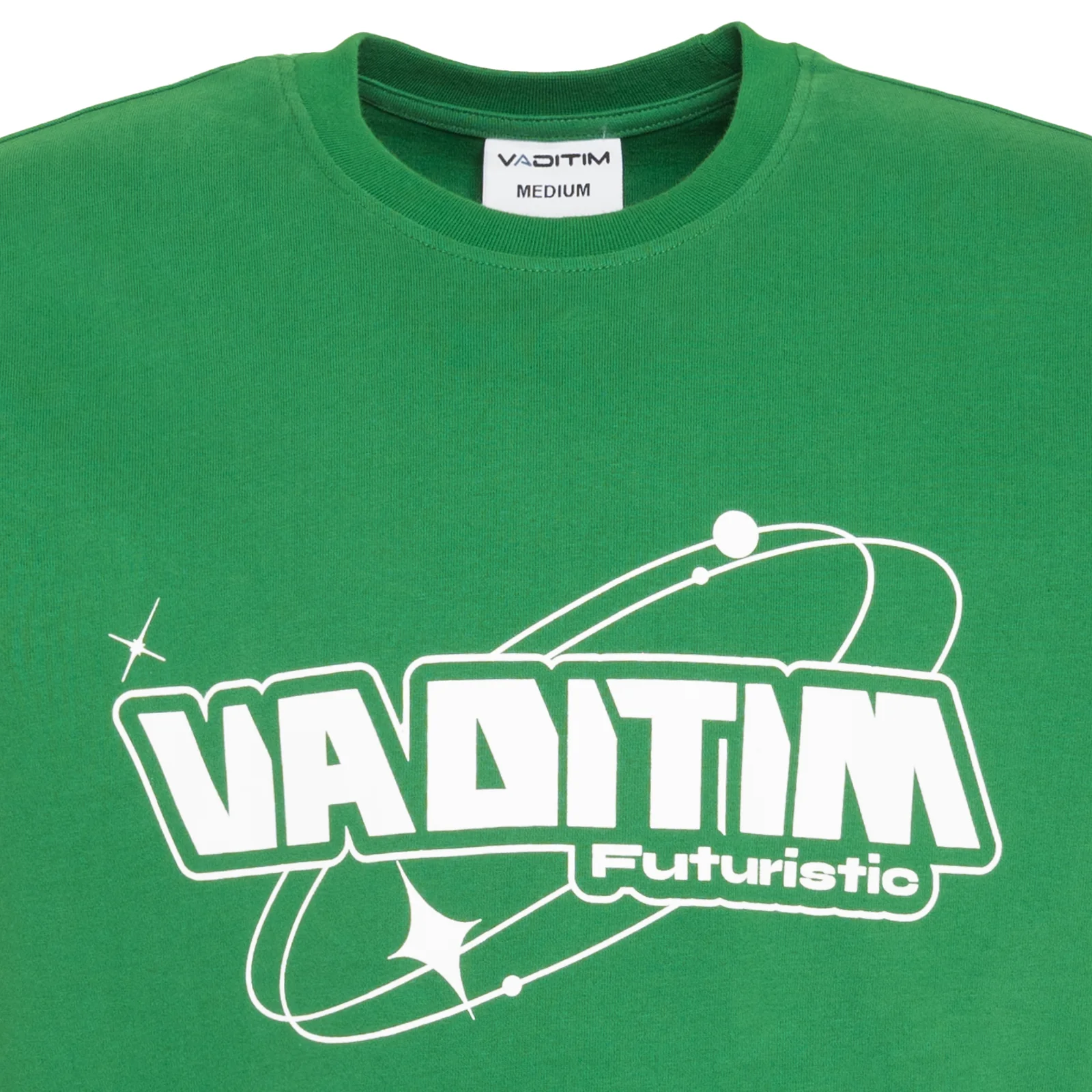 FOREST GREEN FUTURISTIC VADITIM T-SHIRT